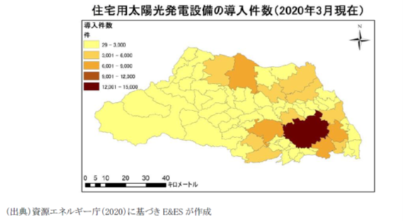図2_埼玉県下の住宅用太陽光発電設備の導入件数